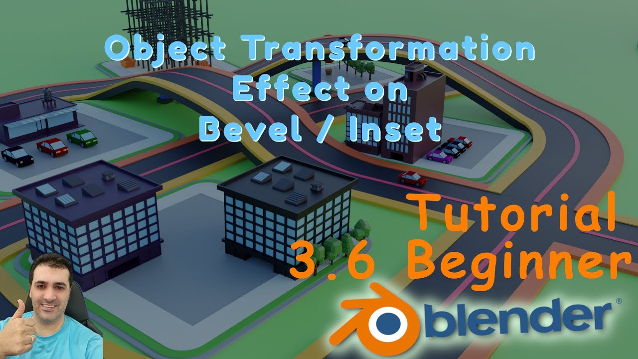 [AR] Blender 3.6 beginner - Object Transformation Effect on Bevel ...