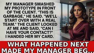They Destroyed My Prototype in Front of the Client — Then the Client Asked for My Business Card