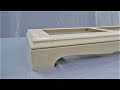 Изготовление цоколя и стенок. Стеллаж. Часть 2 / Bookcase Making. Part 2