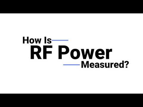 Video: Công suất RF được đo như thế nào?