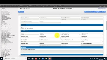 how to schedule service on particular day in EVA ERP