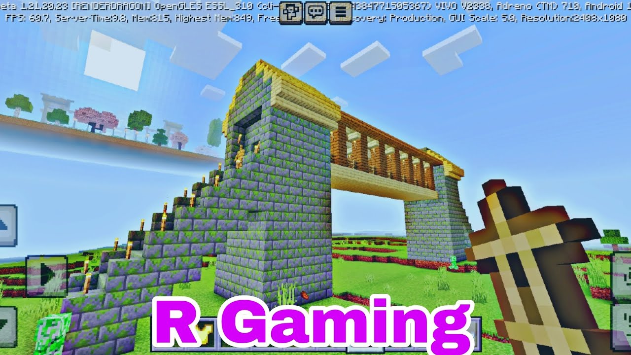 How to Build a Small Bridge In Minecraft Tutorial 1.21 - YouTube