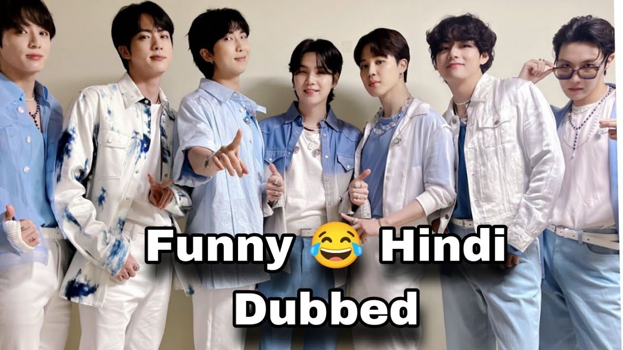 BTS Hindi Dubbed 🤣 Funny BTS Funny Hindi Dubbed YouTube