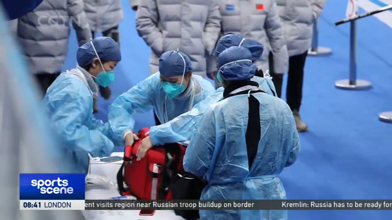 "Experience Beijing" test events - Wheelchair curling | Water Cube | 2022 Winter Olympics 北京2022冬奥会