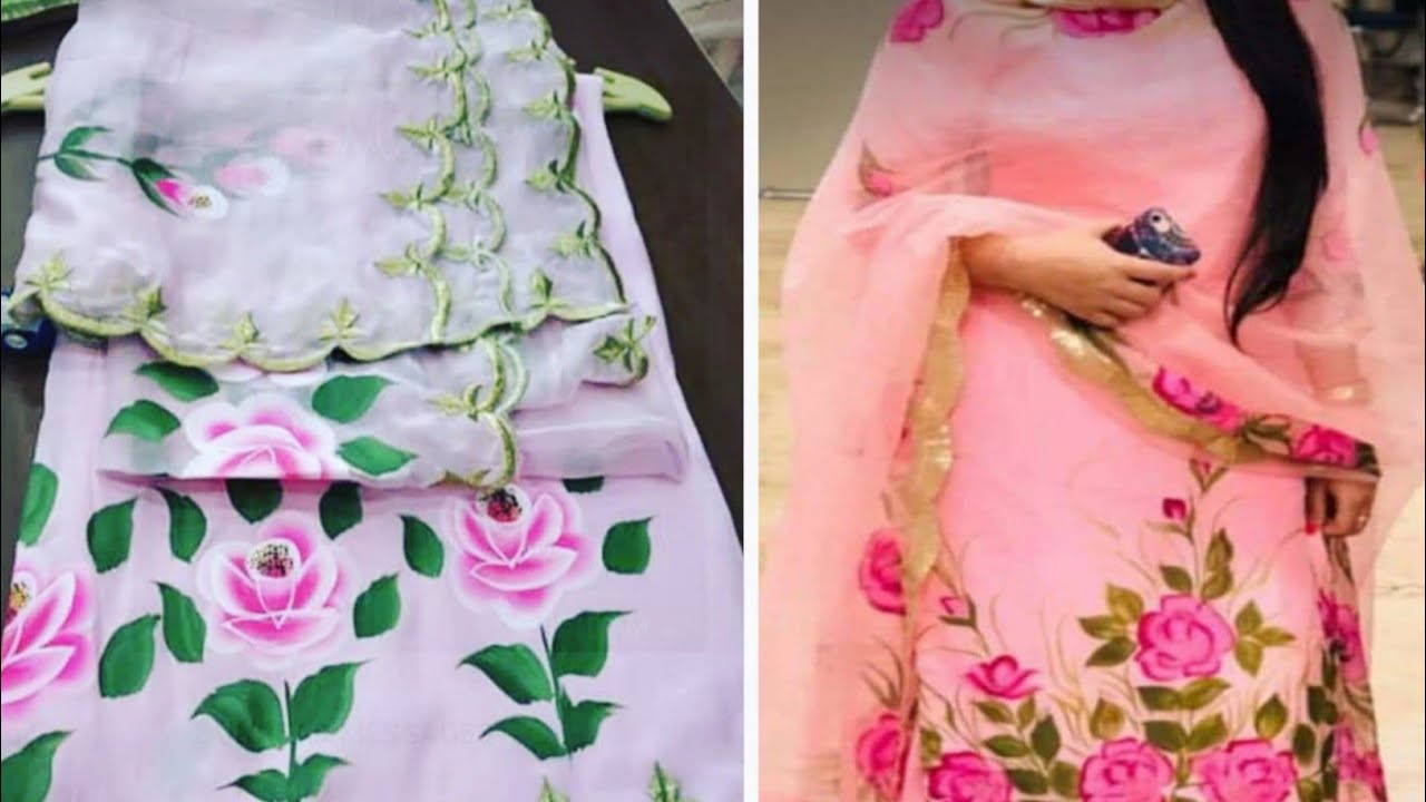Latest Painting Suit Design Collection for Girls & Women Shree Jee