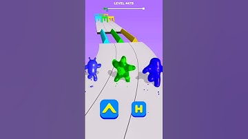 Blob Shifter 3D Level-4478 best cool game ever #games #funny #shorts