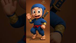 🌀 Ninja Hattori Returns in 3D Style! | Funniest & Cutest Ninja Ever 😍🥷#NinjaHattori #3DAnimation