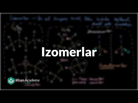 Video: Izomerlar bir xil molekulalarmi?