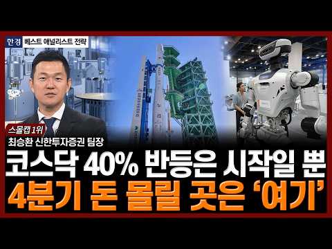 KOSDAQ's 40% Rebound Is Just the Beginning... 'This' Is Where the Money Will Flow in Q4 | Hankyun...