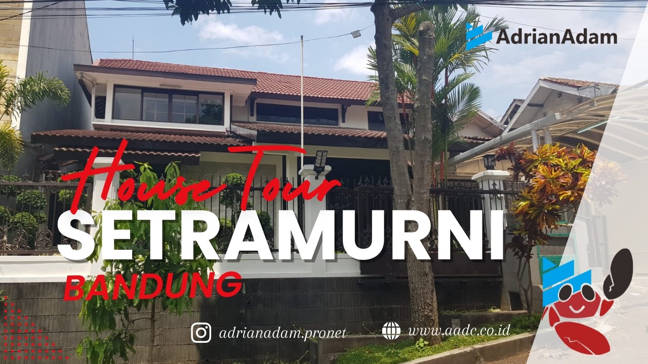 House Tour | Rumah keren di setramurni Bandung