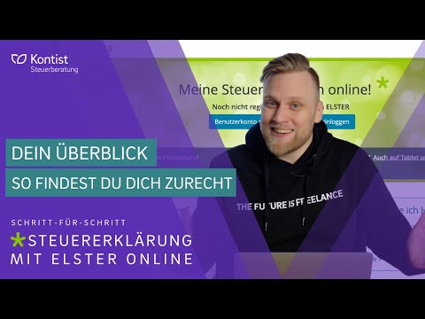 Überblick ELSTER online 2022 - mein Elster Tutorial | So findest du dich garantiert zurecht