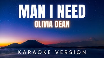 Olivia Dean - Man I Need | KARAOKE