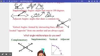 Angle Relationships Notes