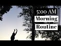 5 am Morning Routine | Productive morning routine working an 8-5 corporate job