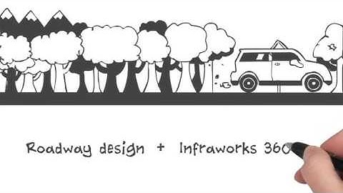 Autodesk Roadway Design for Infraworks - Roadway design for Infraworks 360 overview video