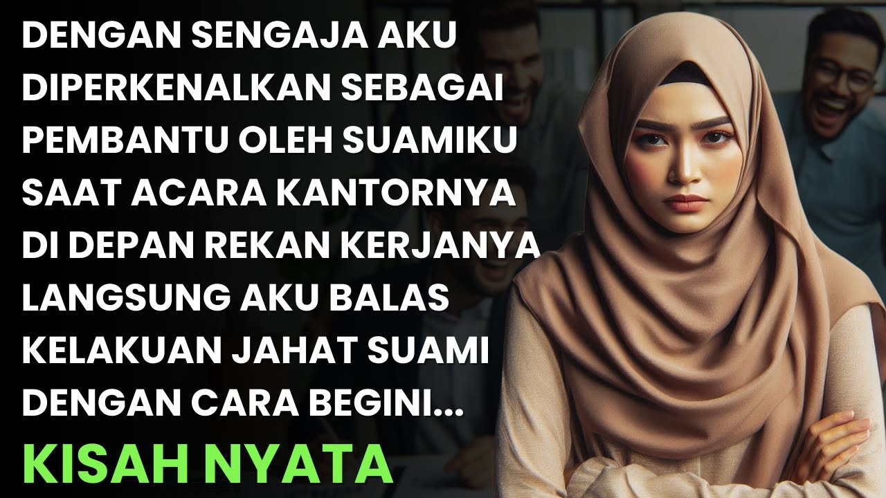 AKU DIPERKENALKAN SEBAGAI PEMBANTU OLEH SUAMIKU DI DEPAN REKAN KERJANYA - KUBALAS DIA BEGINI..