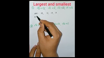 Largest and smallest Trick #shorts