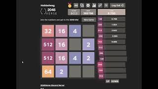 2048 in 19.257 World Record (NKRO)