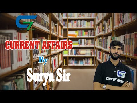 Current Affairs Class By Surya sir