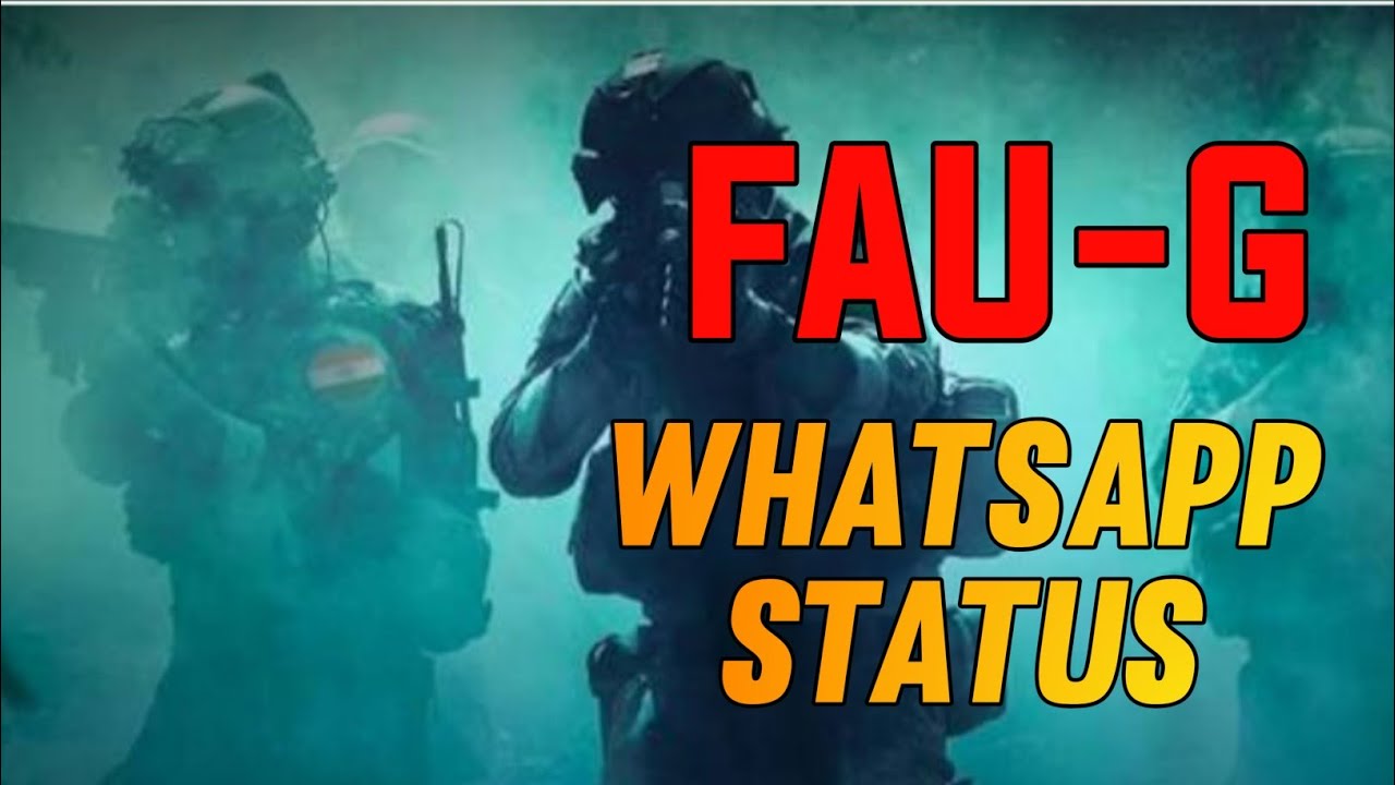FAU G WHATSAPP STATUS 🔥 FAUG INDIAN GAME 🔥