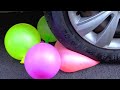 【Asmr】ファイディング ニモ がタイヤで踏まれちゃう！！【アンパンマンvs車】超短い動画：アンパンマン助けてひよこちゃんが踏まれる～～