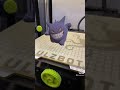 Pokémon Gengar dancing on my 3D printer! 🤣 #shorts