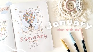 January 2023 Bullet Journal | Plan with me