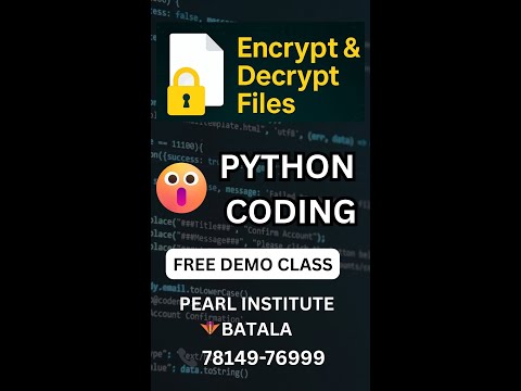 Preview for Build a Secure File Encryption App in Python (AES-256) | Cybersecurity Project