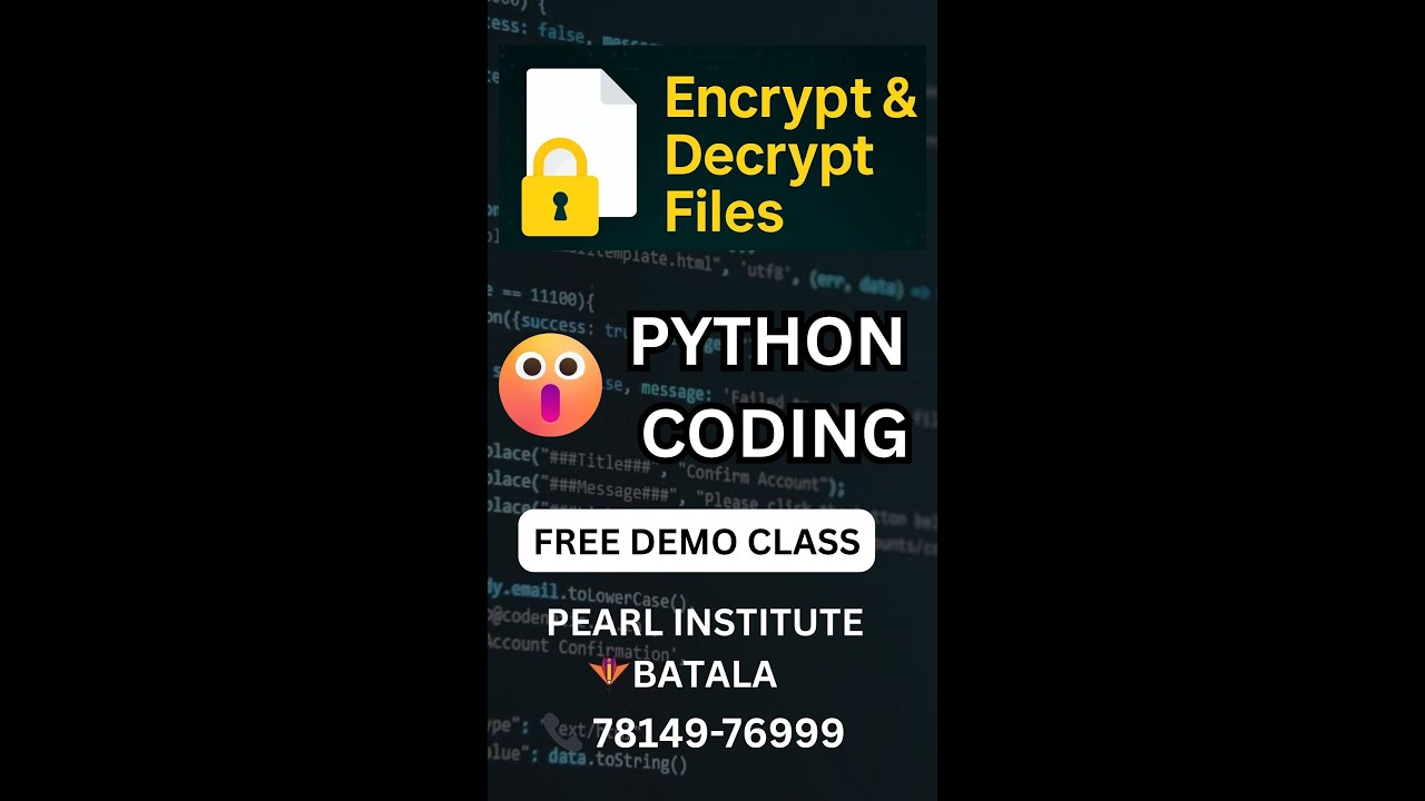 Build a Secure File Encryption App in Python (AES-256) | Cybersecurity Project