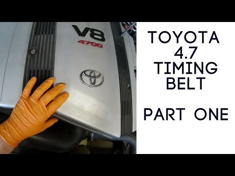 Toyota 4.7 liter Timing Belt Replacement Part 1