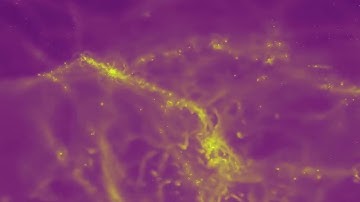 Astrophysics simulation visualisation