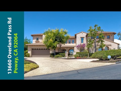 13660 Overland Pass Rd, Poway, CA home video tour