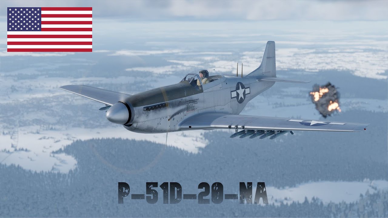P-51D-20-NA experience in 2025 | War Thunder