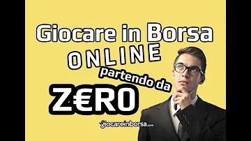 Come si investe in Borsa on line?