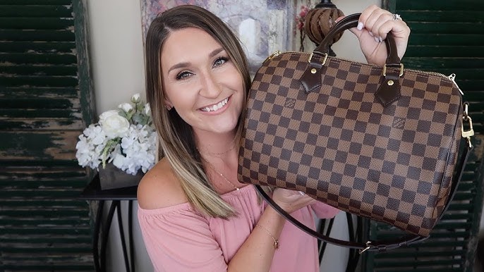 WHAT'S IN MY BAG?!  LV Speedy 30 Bandouliere - Cutesygirl09 