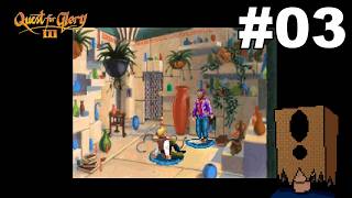 Lets Play Quest for Glory 3 #03: Making a Far Out Friend and Getting our First Quest