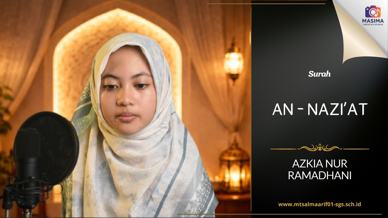 Surat An Nazi'at | Murottal Al Quran dan Terjemahan | Azkia Nur Ramadhani