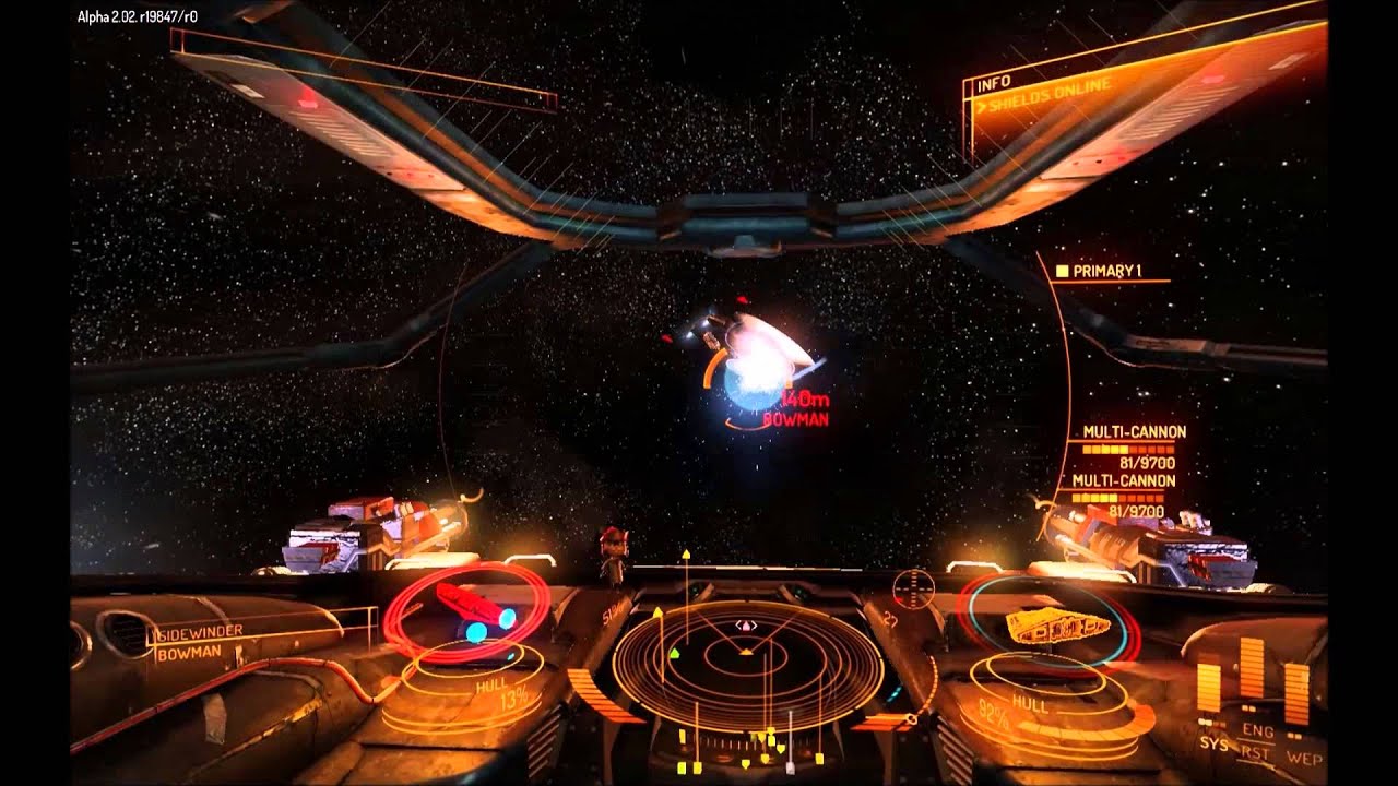 Elite Dangerous Varinate mit 2 x Multi Cannon Class 4 YouTube