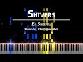 Ed Sheeran - Shivers (Piano Cover) Tutorial by LittleTranscriber