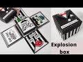 DIY Explosion Box For Beginners | Handmade Explosion Box Ideas | How To Make Explosion Box