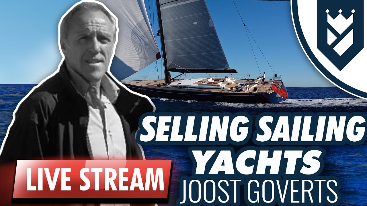 SELLING SAILING YACHTS! Live chat with Joost Goverts.