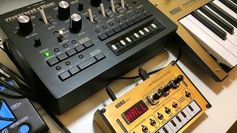 FASTER live jam with Monologue, Mononotribe, NTS-1 & Zoom G1on by D.U.O. (Digital Unit Operated)