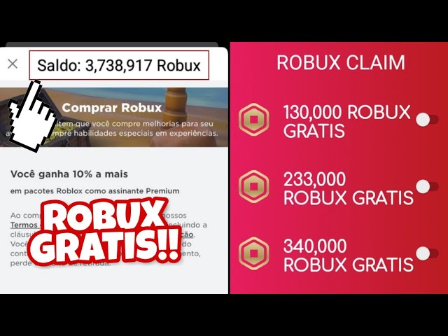 VAZOU NOVO METODO DE COMO GANHAR MAIS DE *430,000* R0BUX DE *GRAÇA* NO  ROBLOX (ATUALIZADO 2023)!! 