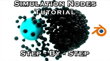 Particles and Sphere Interaction Using Simulation Nodes - Blender Tutorial