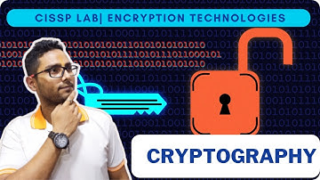 18 mins Cryptography Lab | understand everything | Symetric & Asymetric Encryption | Pass CISSP