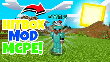 Hitbox Mod For Minecraft PE 1.16+/1.17 MCPE 2021