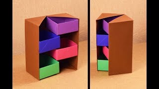 DIY Secret Stepper Box | Paper Craft | Secret Box