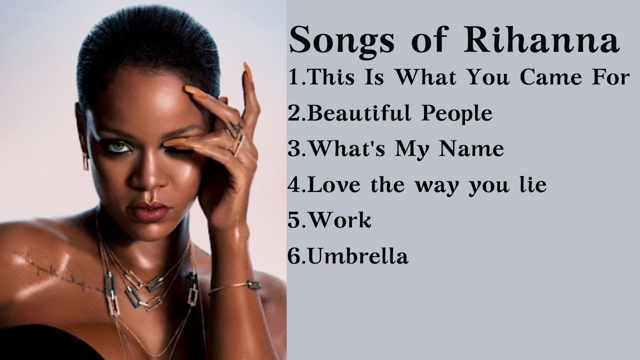 Rihanna Umbrella Calvin Harris Rihanna A Compilation Album Of Top