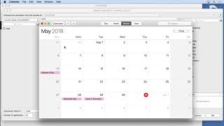 Calendar Formula