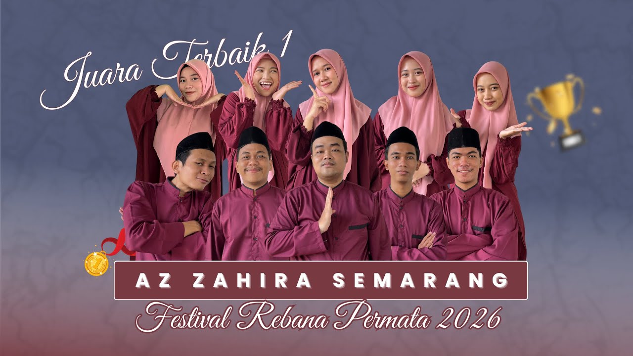 JUARA 1 | Festival Rebana Permata Pegandon Kendal 2026 | Marhaban Ramadhan - Sholawat NU - Mughrom